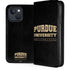 Purdue University Boilermakers Bold iPhone 15 Folio Case