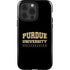Purdue University Purdue University Boilermakers Bold iPhone 15 Pro Impact Case