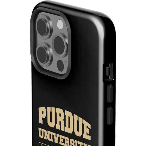 Purdue University Purdue University Boilermakers Bold iPhone 15 Pro Impact Case