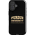 Purdue University Boilermakers Bold iPhone 16 Impact Case