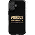 Purdue University Boilermakers Bold iPhone 16 Plus Impact Case