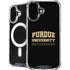 Purdue University Boilermakers Bold iPhone 16 Plus MagSafe Case