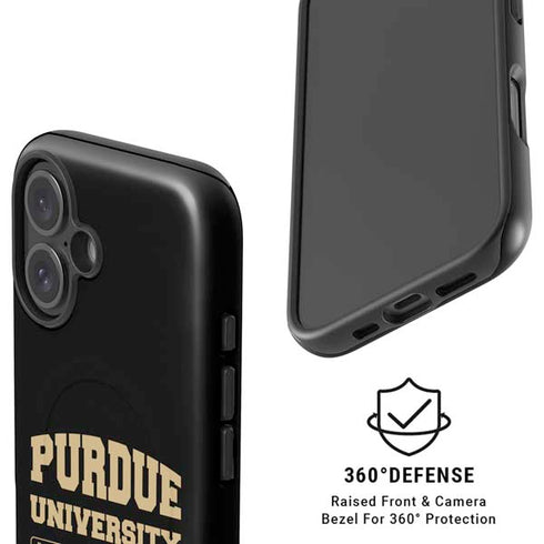 Purdue University Boilermakers Bold iPhone 16 Plus Magsafe Impact Case