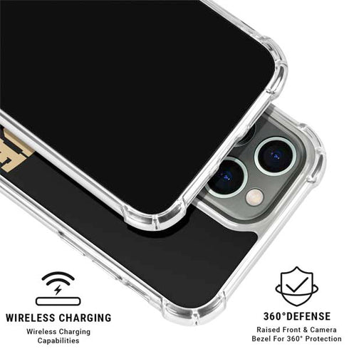 Purdue University Boilermakers Bold iPhone 16 Pro Clear Case