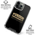 Purdue University Boilermakers Bold iPhone 16 Pro Clear Case