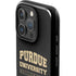 Purdue University Boilermakers Bold iPhone 16 Pro Impact Case