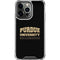 Purdue University Boilermakers Bold iPhone 16 Pro Max Clear Case