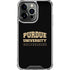 Purdue University Boilermakers Bold iPhone 16 Pro Max Clear Case