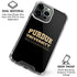 Purdue University Boilermakers Bold iPhone 16 Pro Max Clear Case