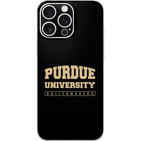 Purdue University Boilermakers Bold iPhone 16 Pro Max Skin