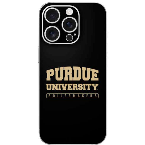 Purdue University Boilermakers Bold iPhone 16 Pro Skin