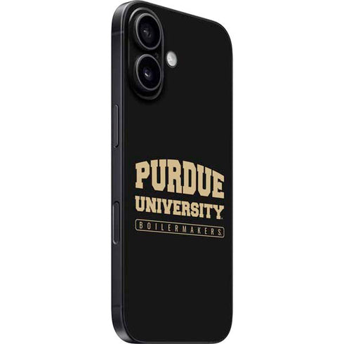 Purdue University Boilermakers Bold iPhone 16 Skin