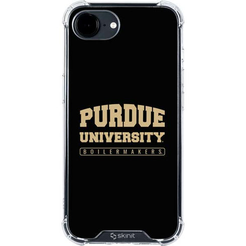 Purdue University Boilermakers Bold iPhone 16e Clear Case