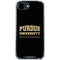 Purdue University Boilermakers Bold iPhone 16e Clear Case