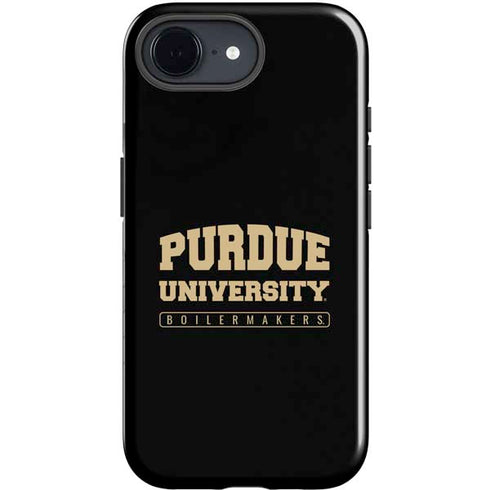 Purdue University Boilermakers Bold iPhone 16e Impact Case