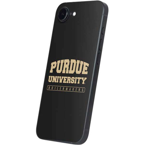 Purdue University Boilermakers Bold iPhone 16e Skin