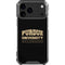 Purdue University Boilermakers Bold iPhone 18 Pro Max Clear Case