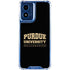 Purdue University Boilermakers Bold Moto G 5G (2024) Clear Case