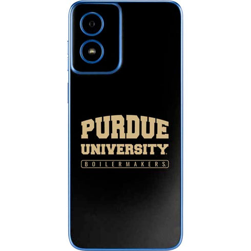 Purdue University Boilermakers Bold Moto G Play 4G (2024) Skin