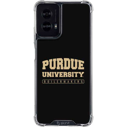 Purdue University Boilermakers Bold Moto G Power 5G (2024) Clear Case