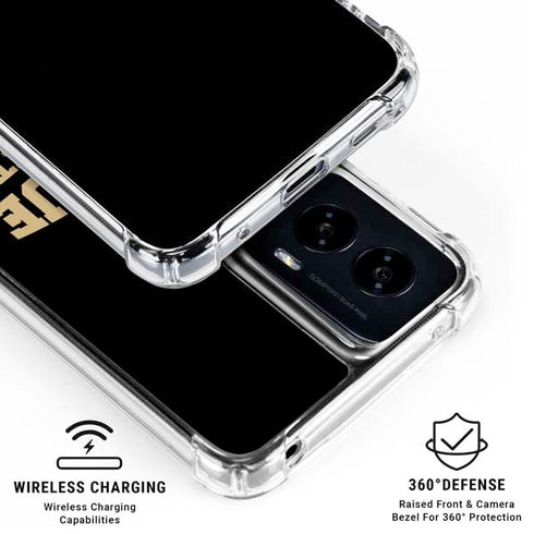 Purdue University Boilermakers Bold Moto G Power 5G (2024) Clear Case
