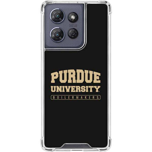 Purdue University Boilermakers Bold Moto G Power 5G (2025) Clear Case