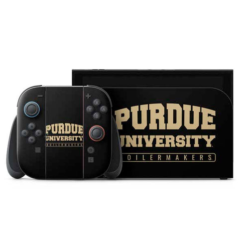 Purdue University Boilermakers Bold Nintendo Switch 2 (2025) with Joy-Con Skin