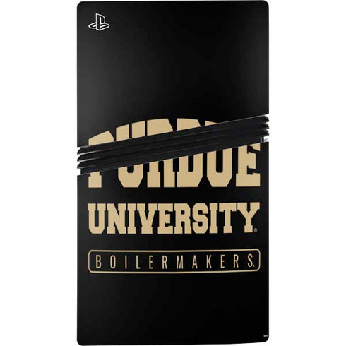 Purdue University Boilermakers Bold PS5 Pro Bundle Skin