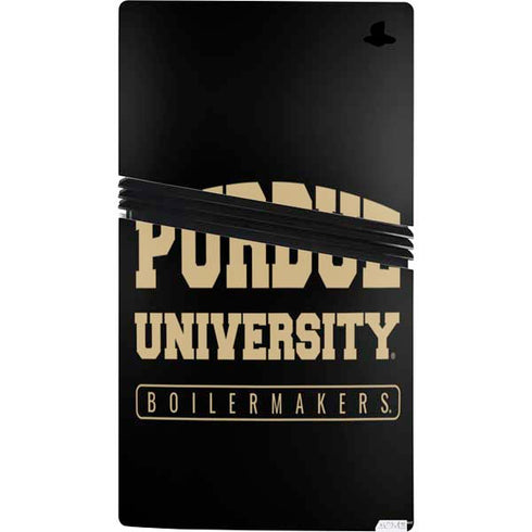 Purdue University Boilermakers Bold PS5 Pro Console Skin
