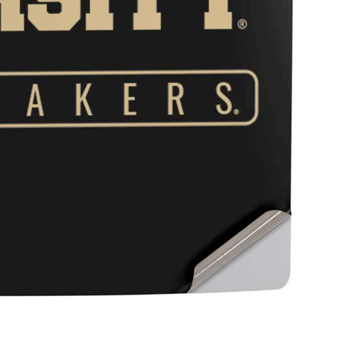 Purdue University Boilermakers Bold PS5 Pro Disk Console Skin