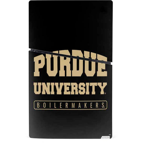 Purdue University Purdue University Boilermakers Bold PS5 Slim Digital Edition Console Skin