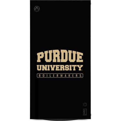 Purdue University Boilermakers Bold XBox Series X Digital Edition Console Skin
