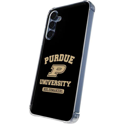 Purdue University Boilermakers Galaxy A35 5G Clear Case