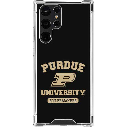 Purdue University Boilermakers Galaxy S23 Ultra Clear Case