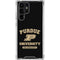 Purdue University Boilermakers Galaxy S23 Ultra Clear Case