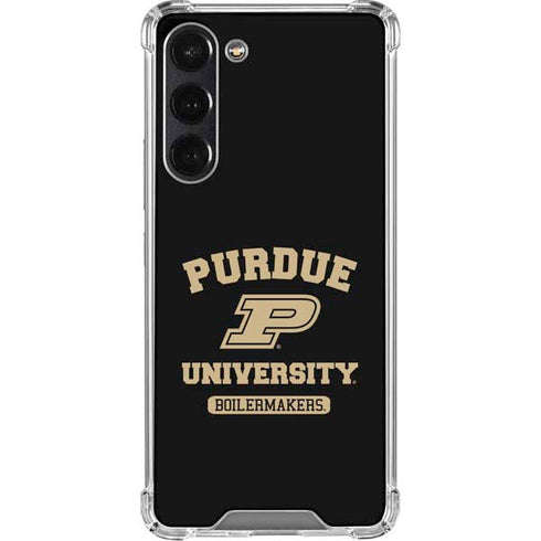 Purdue University Boilermakers Galaxy S24 FE Clear Case