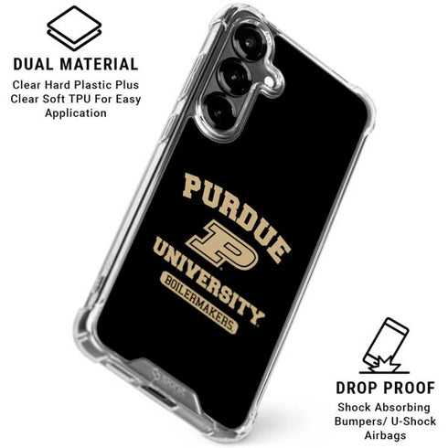 Purdue University Boilermakers Galaxy S26 Clear Case