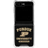 Purdue University Boilermakers Galaxy Z Flip6 Clear Case