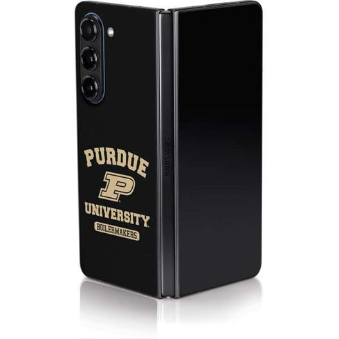 Purdue University Purdue University Boilermakers Galaxy Z Fold5 5G Skin