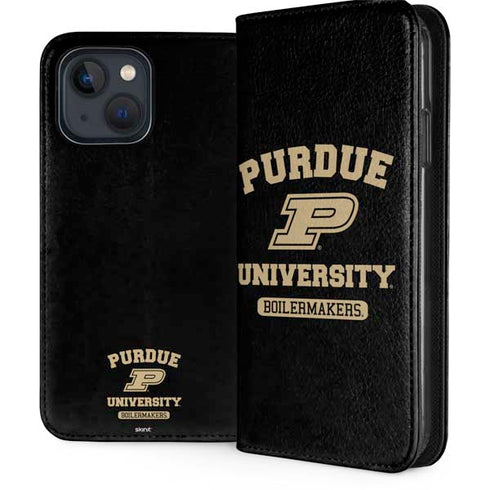 Purdue University Boilermakers iPhone 15 Plus Folio Case