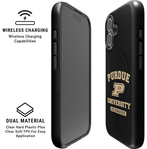 Purdue University Boilermakers iPhone 16 Magsafe Impact Case