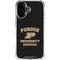Purdue University Boilermakers iPhone 16 Plus Clear Case
