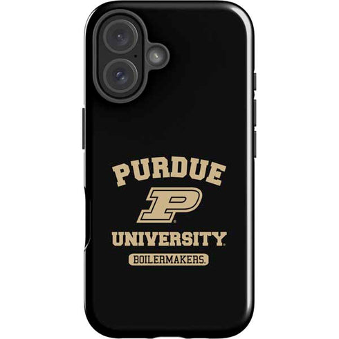 Purdue University Boilermakers iPhone 16 Plus Impact Case