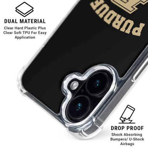 Purdue University Boilermakers iPhone 16 Plus MagSafe Case