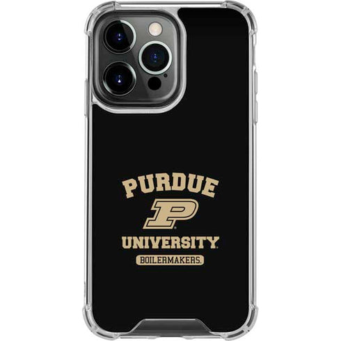 Purdue University Boilermakers iPhone 16 Pro Clear Case