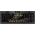 Purdue University Boilermakers K95 RGB PLATINUM Mechanical Gaming Keyboard Skin