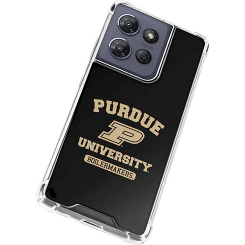 Purdue University Boilermakers Moto G Power 5G (2025) Clear Case