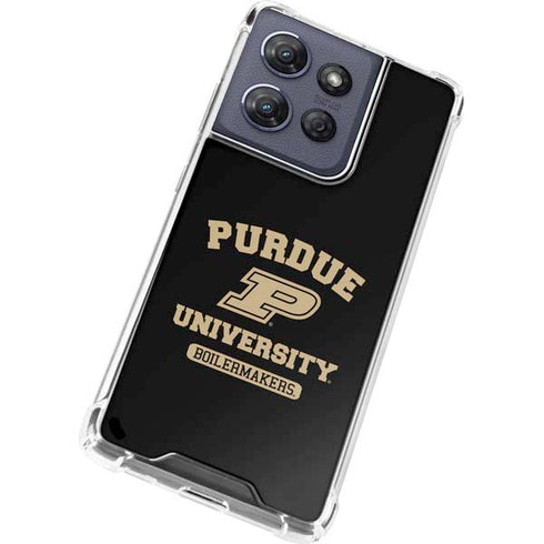 Purdue University Boilermakers Moto G Stylus 5G (2025) Clear Case