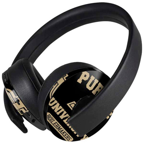 Purdue University Boilermakers PlayStation 4 Gold Wireless Headset Skin