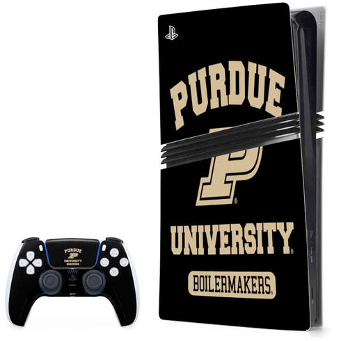 Purdue University Boilermakers PS5 Pro Bundle Skin